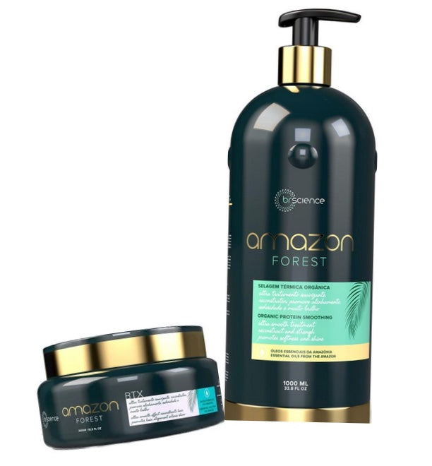 Amazon Forest - Alisamento Térmico Nanotecnológico 1L + Btx 300g